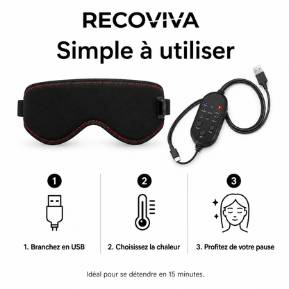 Masque Chauffant pour les Yeux